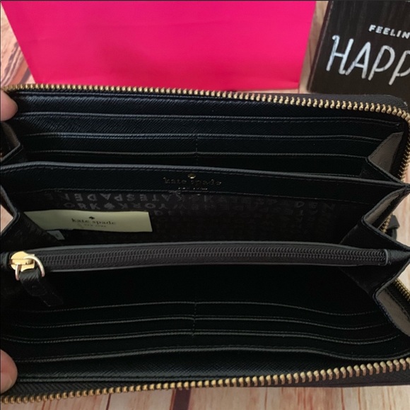 Kate Spade Striped Backpack and wallet - Picture 8 of 8